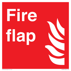 Fire flap